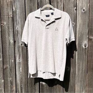 Izod tan polo shirt size medium